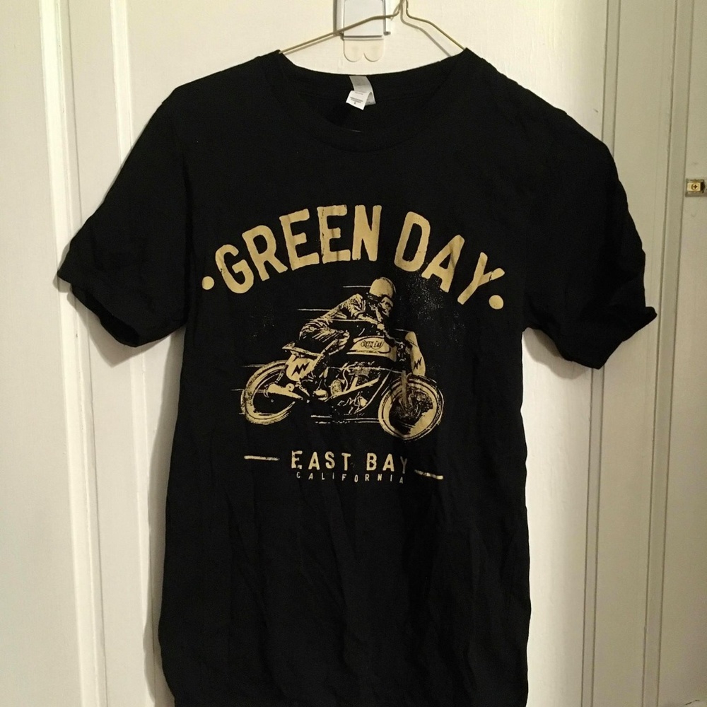 Green Day Motorcycle Tee